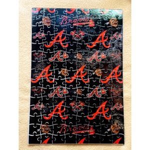 Atlanta Braves Baseball A4 Jigsaw Puzzzle 120 pcs